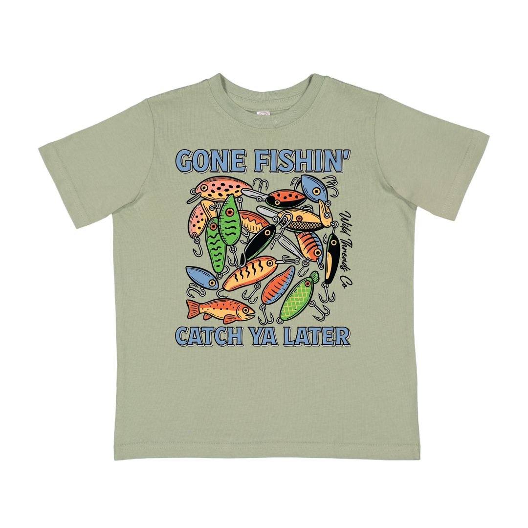 Gone Fishin' Tee (Front)
