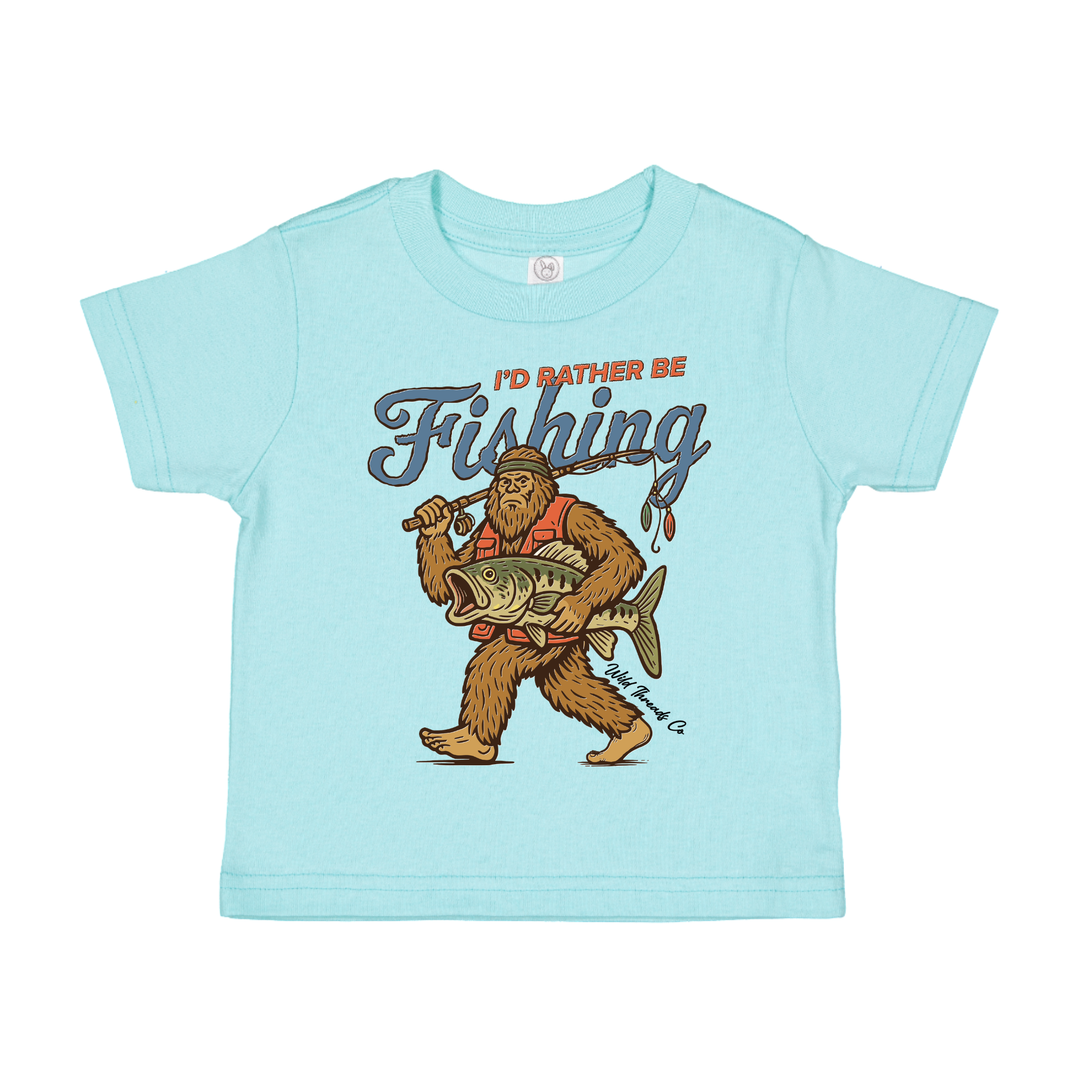 I'd Rather Be Fishing Tee (Front)