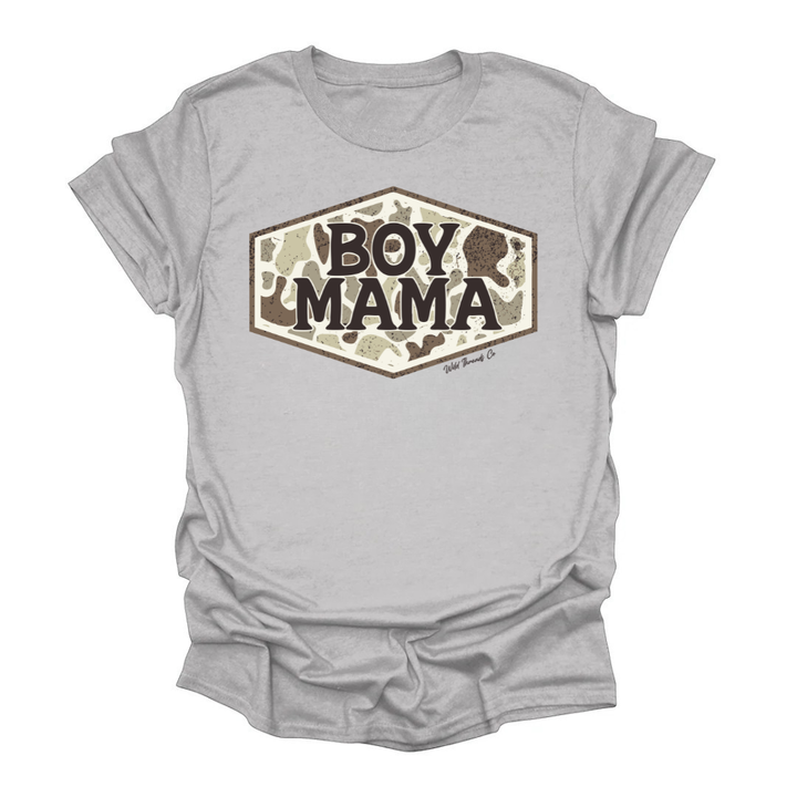 Boy Mama Camo Tee