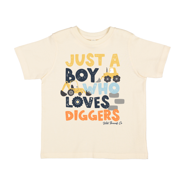 FREE Boy Who Loves Diggers Tee *Add Any Additional Item To Cart To Unlock FREE Price*