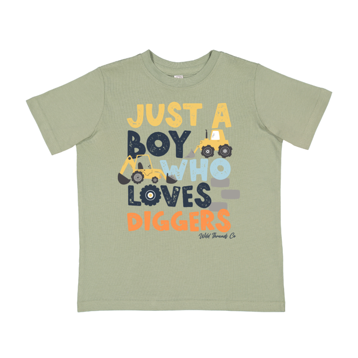 FREE Boy Who Loves Diggers Tee *Add Any Additional Item To Cart To Unlock FREE Price*