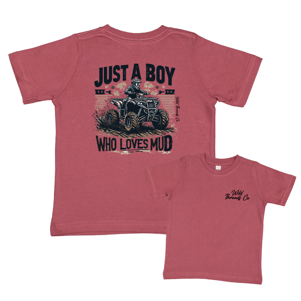 FREE Boy Who Loves Mud Tee *Add Any Additional Item To Cart To Unlock FREE Price*