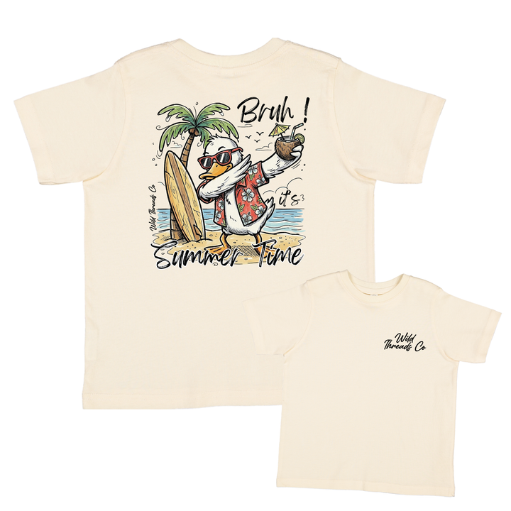 FREE Bruh! Its Summer Time Tee *Add Any Additional Item To Cart To Unlock FREE Price*