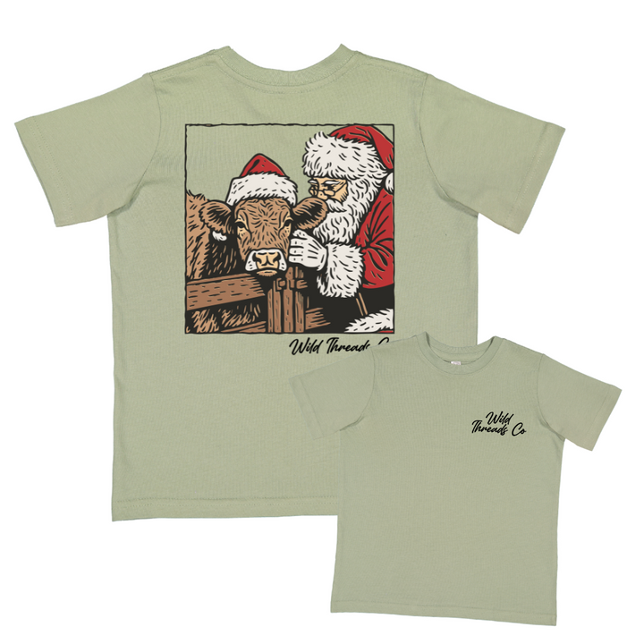 Christmas Cow Tee