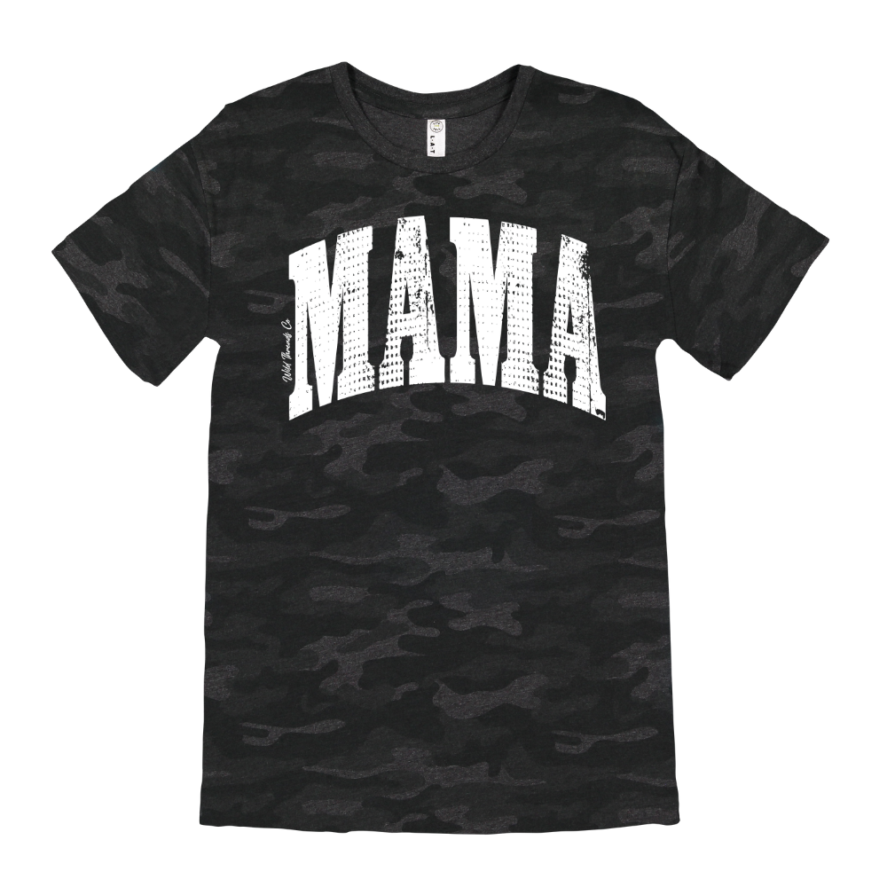 Camo Mama Simple Tee
