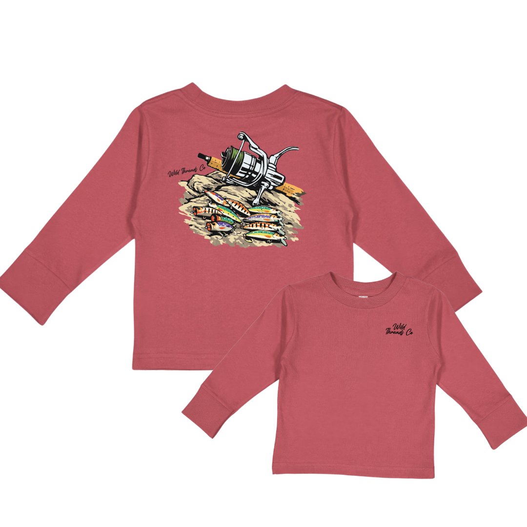Crankbait Fishing Lure Long Sleeve Tee