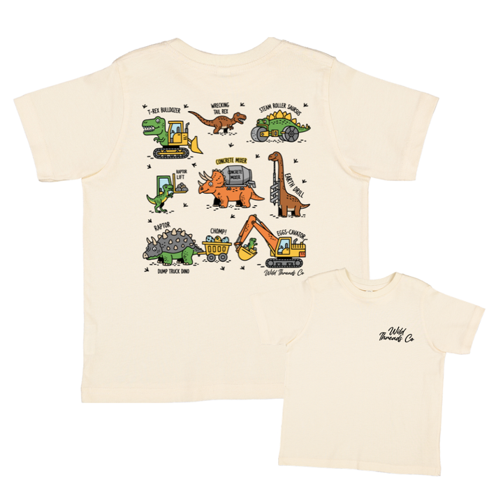 Dinosaur Construction Tee