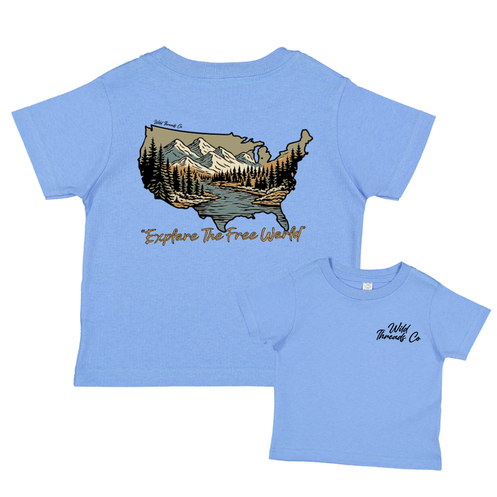 FREE Explore The Free World Tee *Add Any Additional Item To Cart To Unlock FREE Price*