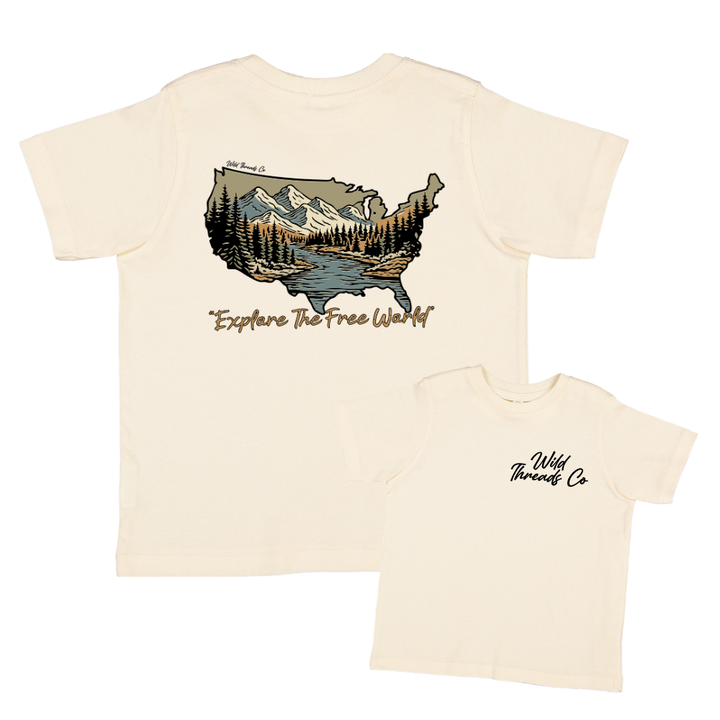 FREE Explore The Free World Tee *Add Any Additional Item To Cart To Unlock FREE Price*