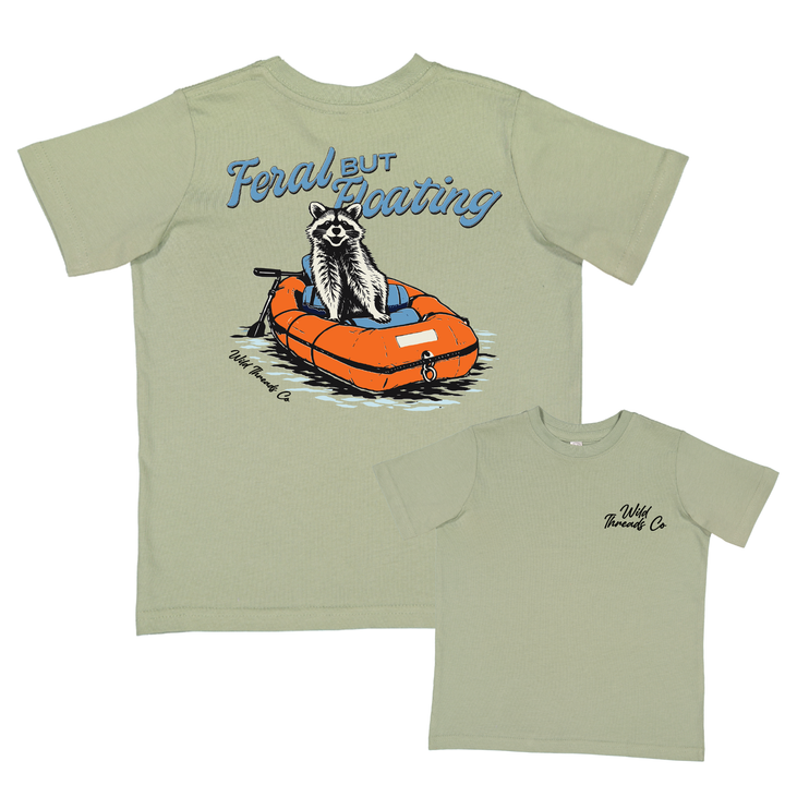 FREE Feral But Floating Tee *Add Any Additional Item To Cart To Unlock FREE Price*