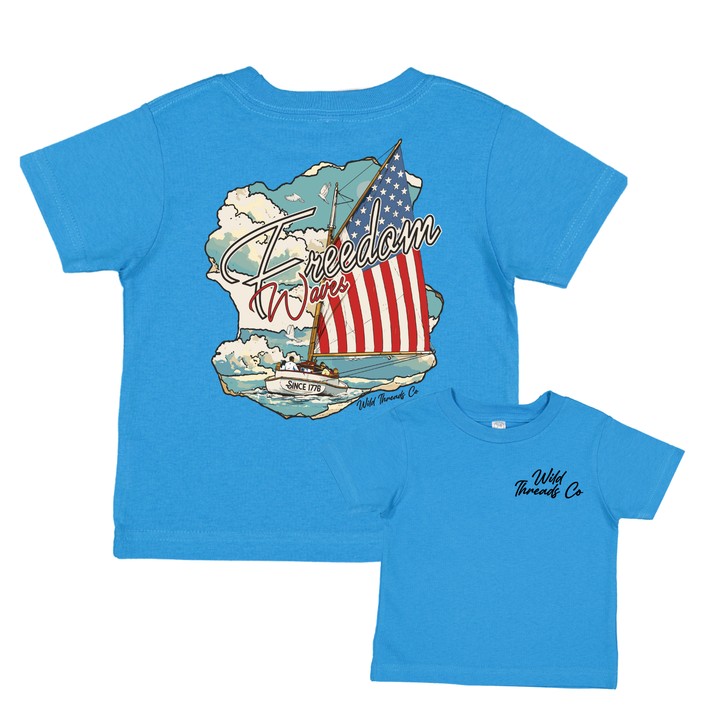 FREE Freedom Waves Tee  *Add Any Additional Item To Cart To Unlock FREE Price*