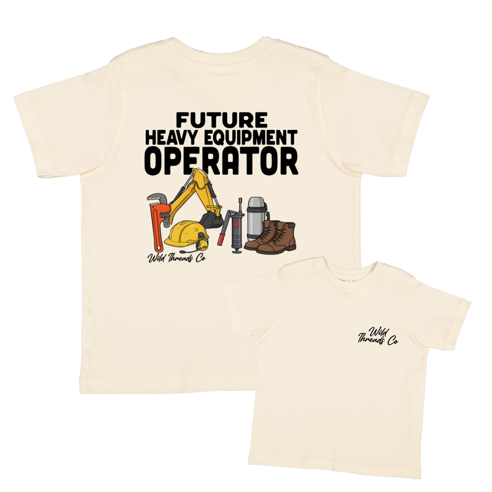 Future Heavy Equipment Operator Tee