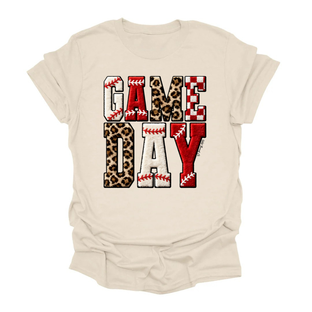 Game Day Leopard Tee