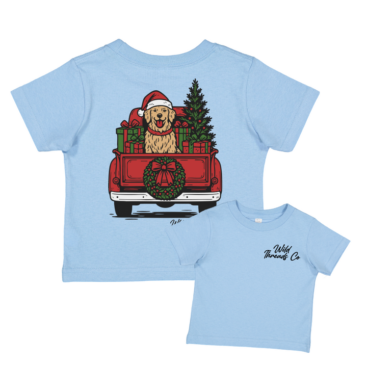 Golden Retriever Christmas Tee