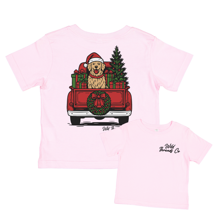 Golden Retriever Christmas Tee