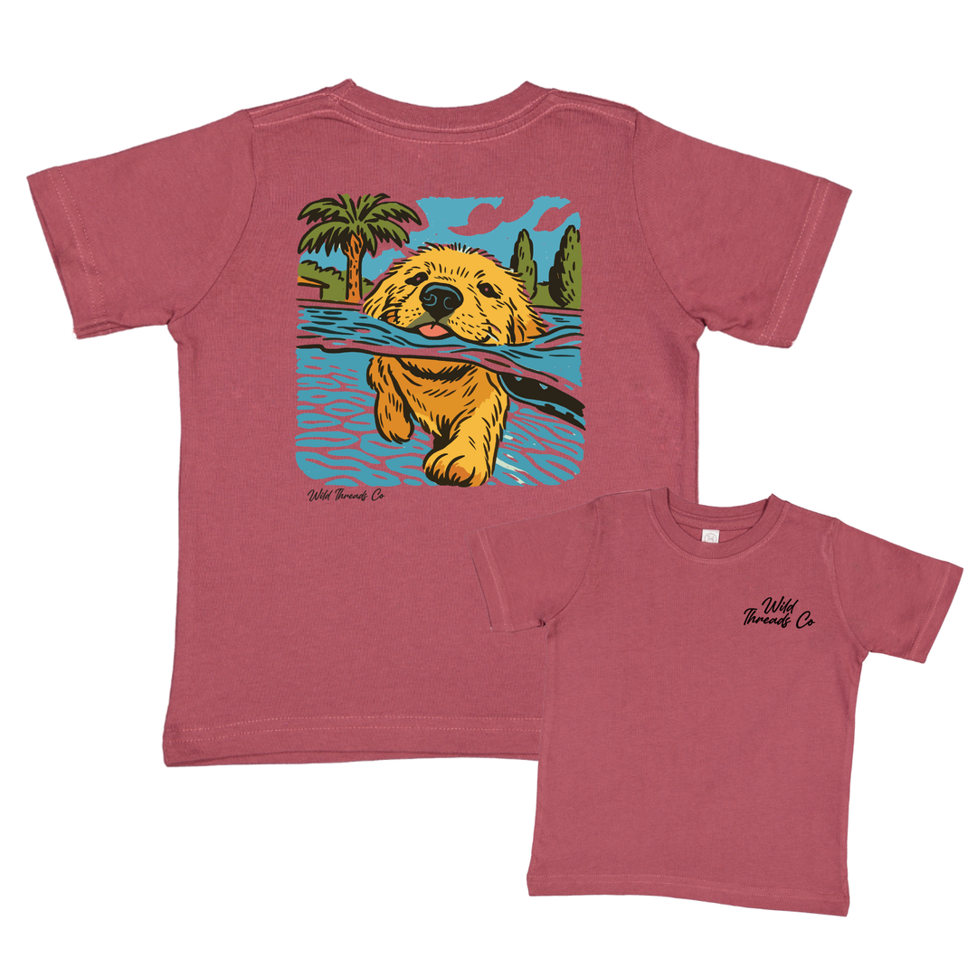 FREE Golden Retriever Pool Tee *Add Any Additional Item To Cart To Unlock FREE Price*
