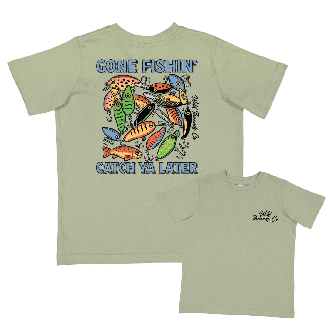 Gone Fishin' Tee