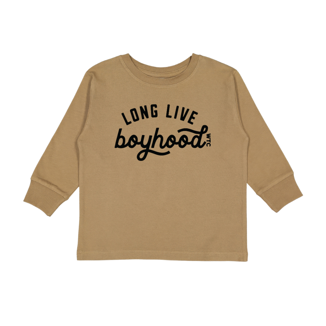 Long Live Boyhood Long Sleeve Tee