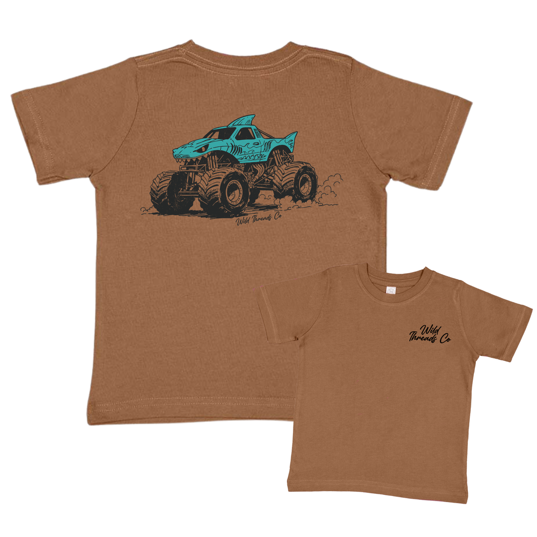 FREE Monster Truck Shark Tee *Add Any Additional Item To Cart To Unlock FREE Price*