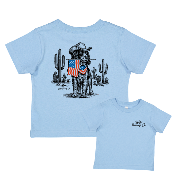 Patriotic Cowboy Springer Tee
