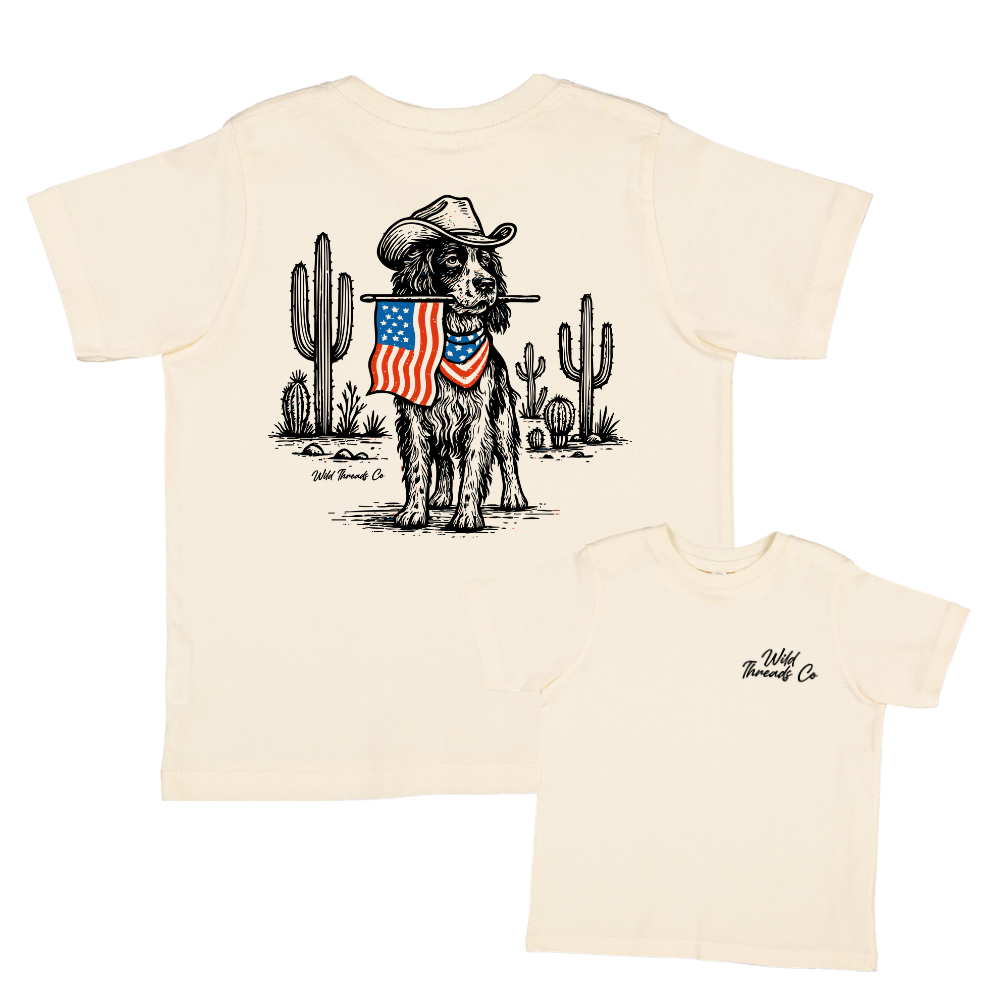 Patriotic Cowboy Springer Tee