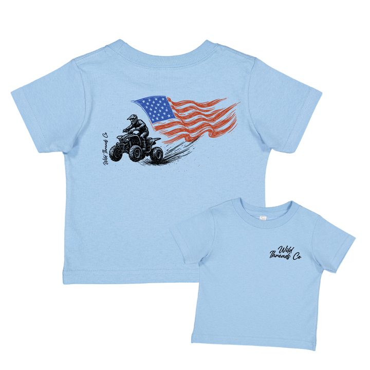 FREE Patriotic Four Wheeler Tee *Add Any Additional Item To Cart To Unlock FREE Price*