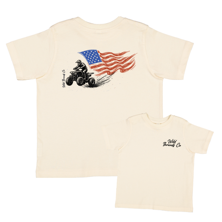 FREE Patriotic Four Wheeler Tee *Add Any Additional Item To Cart To Unlock FREE Price*