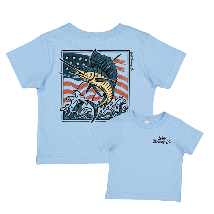 Patriotic Marlin Tee