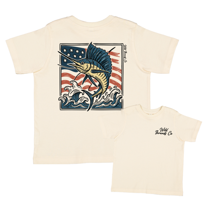 Patriotic Marlin Tee
