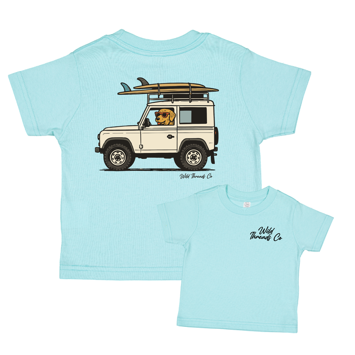 Summer Surf Dog Tee