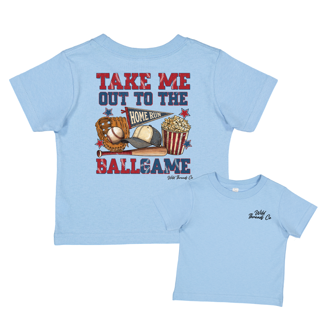 FREE Take Me Out To The Ballgame Tee *Add Any Additional Item To Cart To Unlock FREE Price*