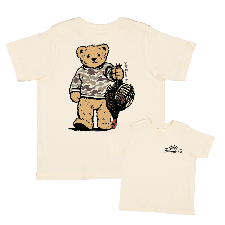 FREE Teddy Bear Turkey Hunting Tee *Add Any Additional Item To Cart To Unlock FREE Price*