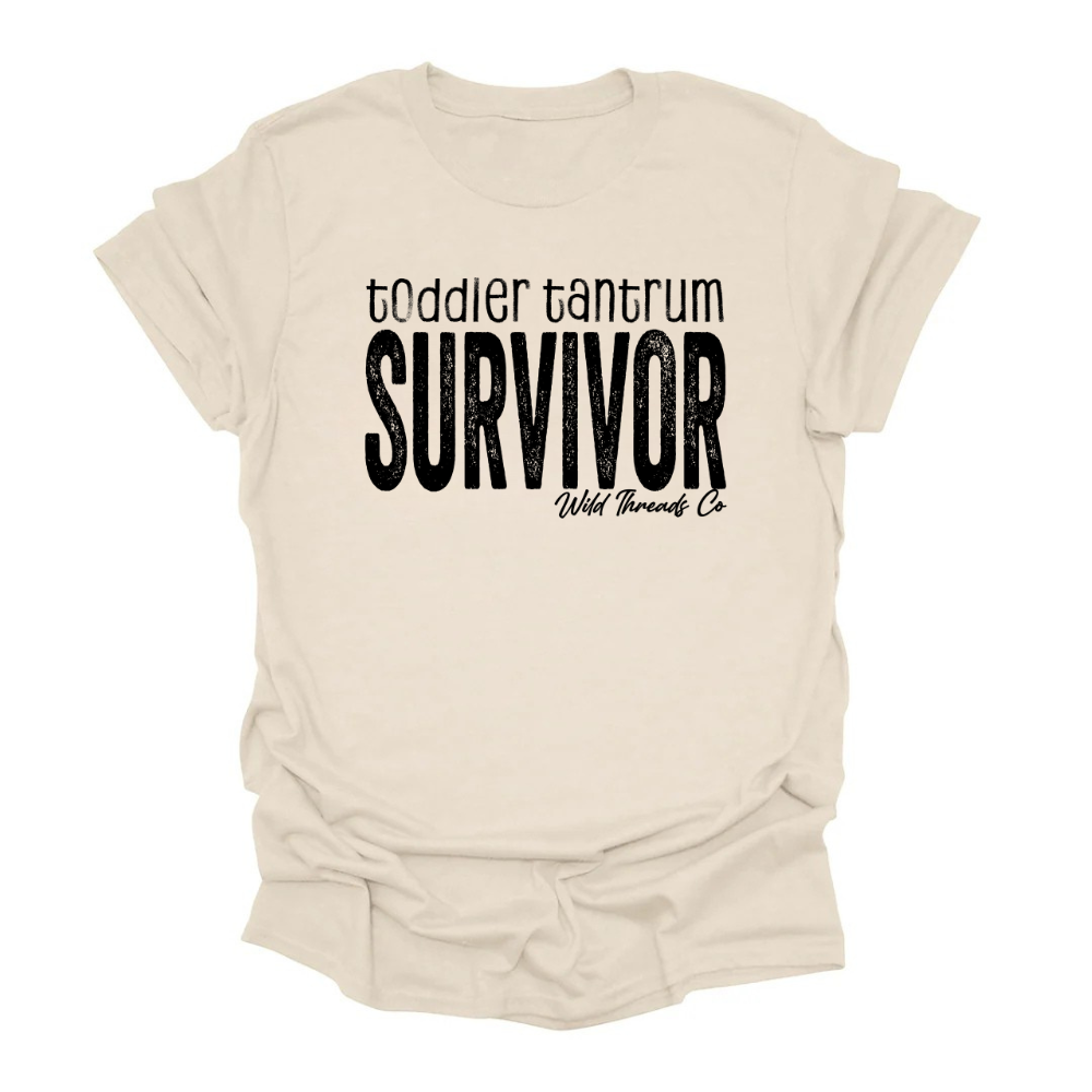 FREE Toddler Tantrum Survivor Tee *Add Any Additional Item To Cart To Unlock FREE Price*