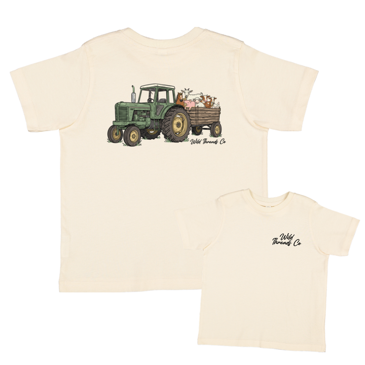 FREE Tractor Farm Animals Tee *Add Any Additional Item To Cart To Unlock FREE Price*