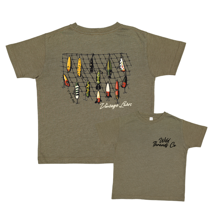 FREE Vintage Fishing Lures Tee *Add Any Additional Item To Cart To Unlock FREE Price*