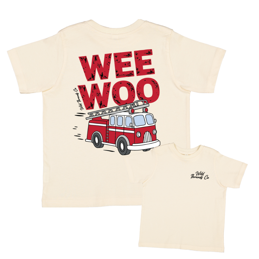 Wee Woo Firetruck Tee