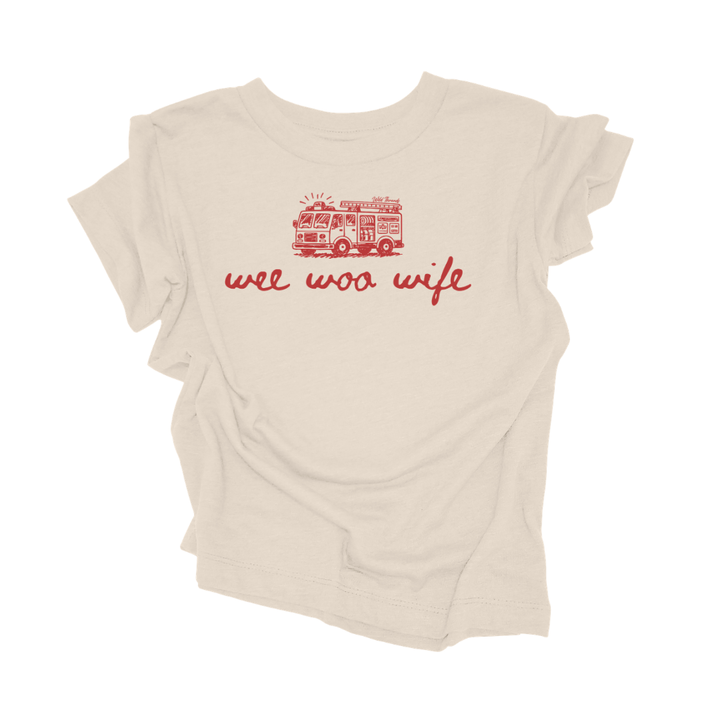 Wee Woo Wife - Fireman Tee
