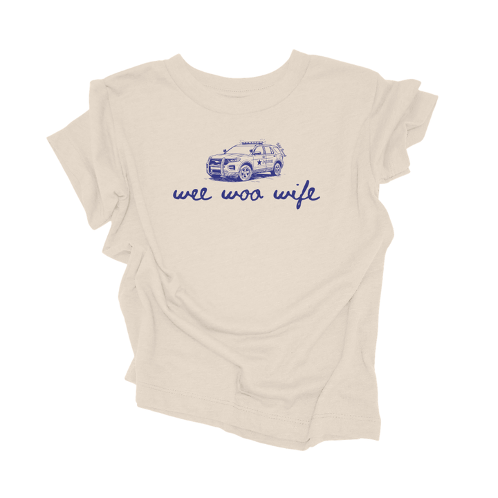 Wee Woo Wife - Police Tee