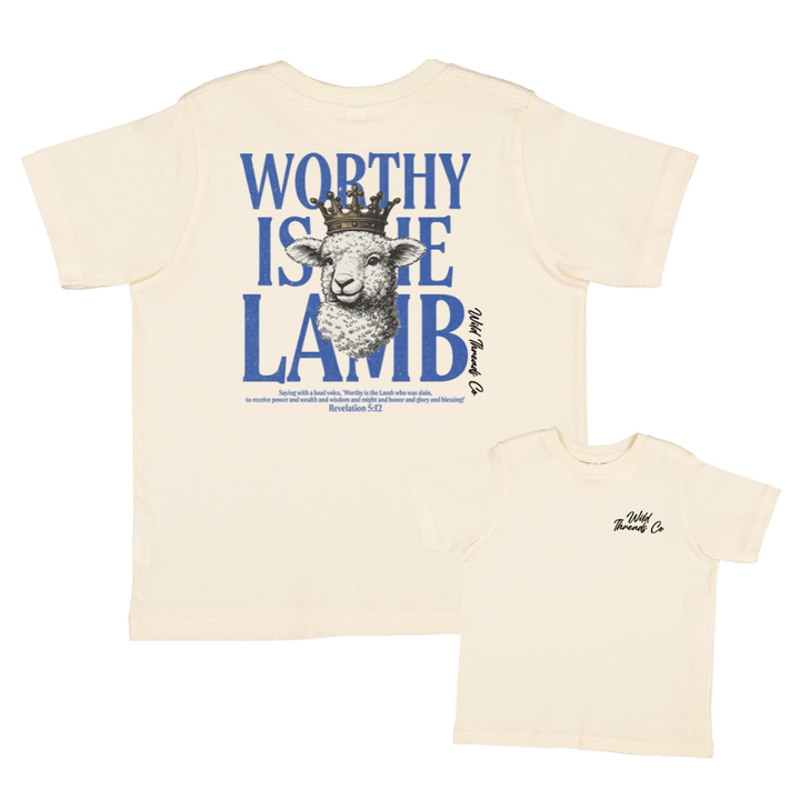 FREE Worthy Is The Lamb Tee *Add Any Additional Item To Cart To Unlock FREE Price*