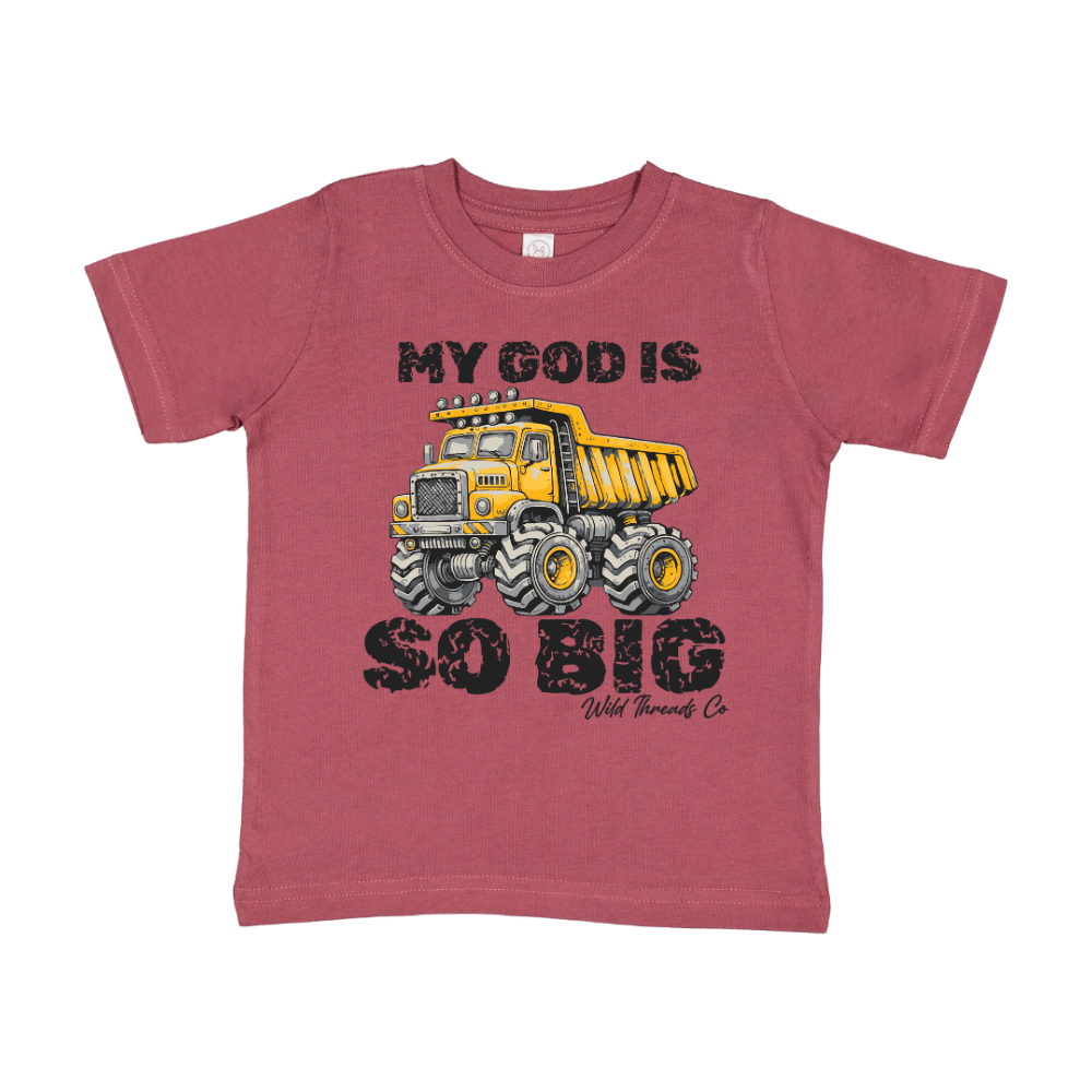 FREE My God Is So Big Tee - Front Design *Add Any Additional Item To Cart To Unlock FREE Price*