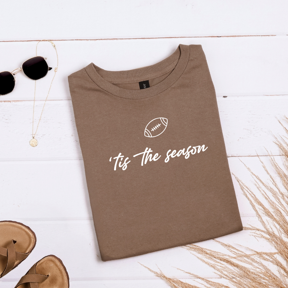 'Tis The Season Football Tee