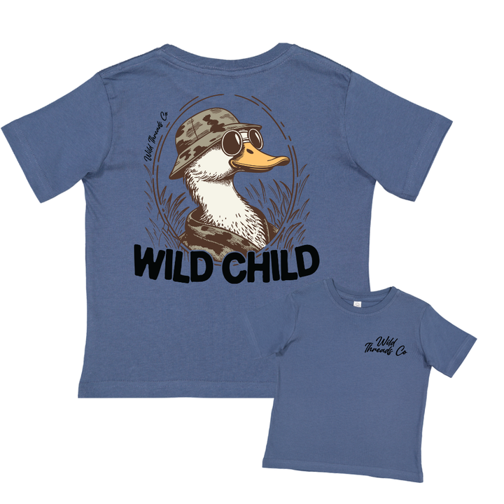 Wild Child Duck Camo Hat Tee