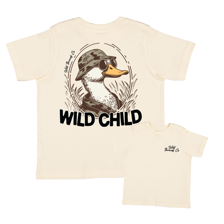 Wild Child Duck Camo Hat Tee